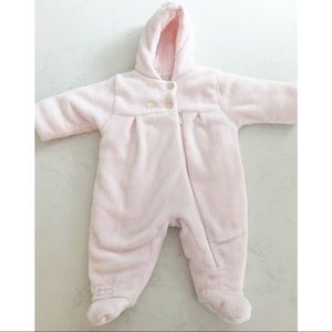 Emile et Rose Pink Bunting Suit 9M